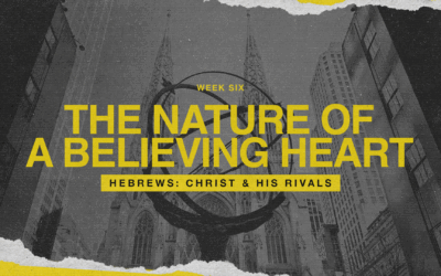 Christ & His Rivals: Hebrews 3:7-19
